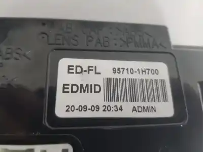 Second-hand car spare part multifunction display for kia ceed 1.6 oem iam references 957101h700  957101h700