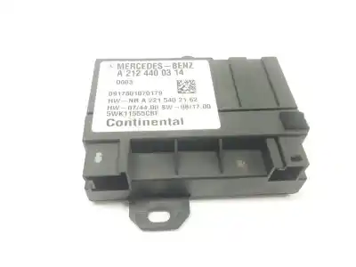 Second-hand car spare part electronic module for clase c clase c familiar 2.1 cdi oem iam references a2124400314