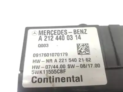 Second-hand car spare part electronic module for clase c clase c familiar 2.1 cdi oem iam references a2124400314  a2124400314
