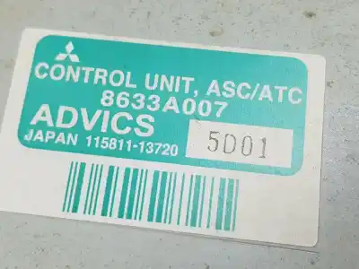 Peça sobressalente para automóvel em segunda mão módulo eletrônico por mitsubishi montero (v60/v70) 3.2 di-d all-four referências oem iam 8633a007  8633a007