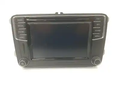 Second-hand car spare part audio system / radio cd for volkswagen caddy furgón/kombi 1.4 tgi oem iam references 5k7035200l 5k7035200l 