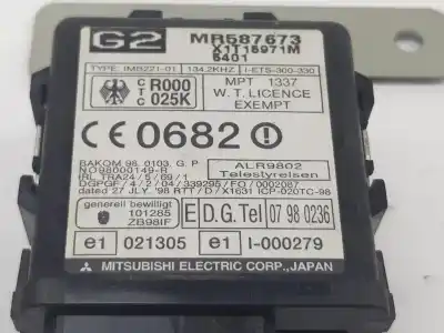 Peça sobressalente para automóvel em segunda mão módulo eletrônico por mitsubishi montero (v60/v70) 3.2 di-d all-four referências oem iam mr587673  mr587673