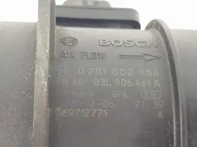Second-hand car spare part flowmeter for volkswagen tiguan (ad1, ax1) 2.0 tdi oem iam references 03l906461a