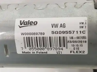 Автозапчасти б/у мотор заднего стеклоочистителя за volkswagen tiguan (ad1, ax1) 2.0 tdi ссылки oem iam 5g0955711c  
