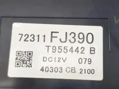 Second-hand car spare part climate control for subaru xv 1.6 oem iam references 72311fj390  72311fj390