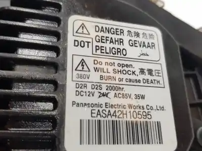 Second-hand car spare part left headlight for subaru xv 1.6 oem iam references 84001fj190  