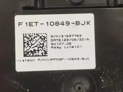 Second-hand car spare part dashboard for ford focus 1.0 ecoboost oem iam references 1942142  