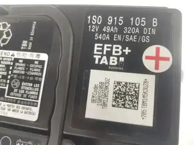 Автозапчастина б/у аккумулятор для seat ibiza 1.0 tsi посилання на oem iam 1s0915105b  1s0915105b
