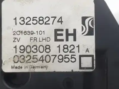 Автозапчастина б/у замок передній праві двері для corsa corsa d cmon посилання на oem iam 13258274  13258274