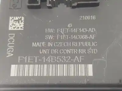 Second-hand car spare part electronic module for ford focus 1.0 ecoboost oem iam references 2029992  f1et14b532af