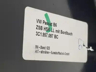 Second-hand car spare part glove compartment for volkswagen passat variant (3c5) advance plus bluemotion oem iam references 3c1857114e  3c1857114e