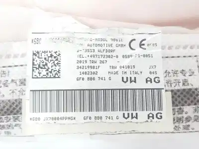 Автозапчасти б/у подушка безопасности передняя левая шторка безопасности за seat ibiza 1.0 tsi ссылки oem iam 6f0880741g  6f0880741g