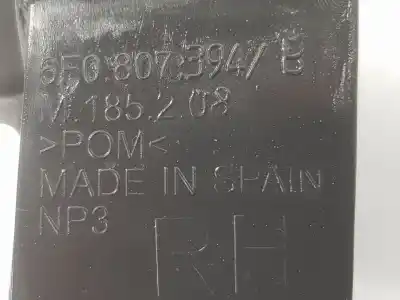 Second-hand car spare part bumper bracket for seat ibiza 1.0 tsi oem iam references 6f0807394b  6f0807394b