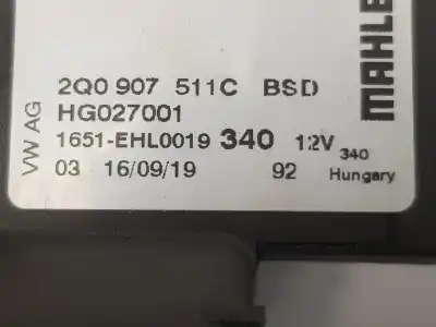 Second-hand car spare part electronic module for seat ibiza 1.0 tsi oem iam references 2q0907511c  2q0907511c