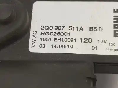 Second-hand car spare part electronic module for seat ibiza 1.0 tsi oem iam references 2q0907511a  2q0907511a