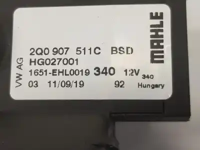 Second-hand car spare part electronic module for seat ibiza 1.0 tsi oem iam references 2q0907511c  2q0907511c