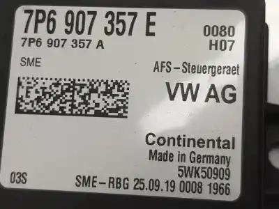 Second-hand car spare part electronic module for seat ibiza 1.0 tsi oem iam references 7p6907357e  7p6907357e