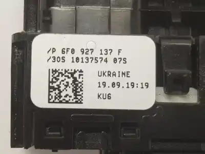 Second-hand car spare part switch for seat ibiza 1.0 tsi oem iam references 6f0927137f  6f0927137f