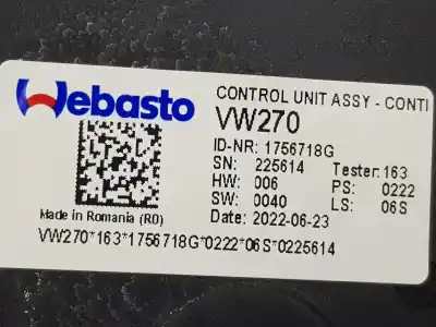 Second-hand car spare part electronic module for seat ibiza 1.6l oem iam references 4k1907594cb  4k1907594cb