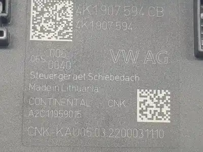 Second-hand car spare part electronic module for seat ibiza 1.6l oem iam references 4k1907594cb  4k1907594cb