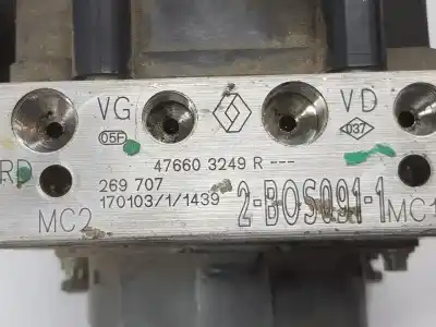 Автозапчастина б/у абс для dacia logan ii 1.0 12v посилання на oem iam 476603249r