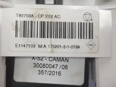 Автозапчастина б/у клімат-контроль для dacia logan ii 1.0 12v посилання на oem iam 275101406r