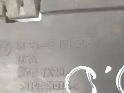 Peça sobressalente para automóvel em segunda mão grelha frontal por bmw x6 (e71, e72) xdrive 40 d referências oem iam 51137171396  7171396