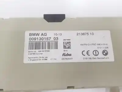 Second-hand car spare part electronic module for bmw x6 (e71, e72) xdrive 40 d oem iam references 65209130157  9130157