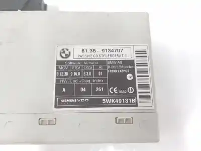 Peça sobressalente para automóvel em segunda mão módulo eletrônico por bmw x6 (e71, e72) xdrive 40 d referências oem iam 61359134707  9134707
