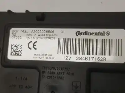 Автозапчастина б/у електронний модуль для dacia logan ii 1.0 12v посилання на oem iam 28ab17162r  28ab17162r