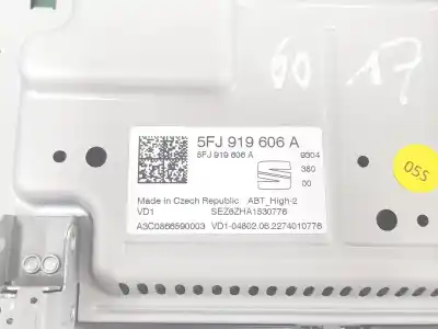 Автозапчасти б/у многофункциональный дисплей за seat ibiza 1.0 tsi ссылки oem iam 5fj919606a  5fj919606a