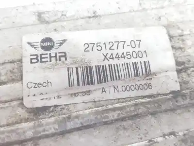 Peça sobressalente para automóvel em segunda mão intercooler por mini countryman (r60) cooper s referências oem iam 17512751277  2751277