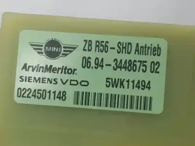 Pezzo di ricambio per auto di seconda mano motore elettrico da tetto per mini countryman 1.6 16v riferimenti oem iam 54103448675 3448675 