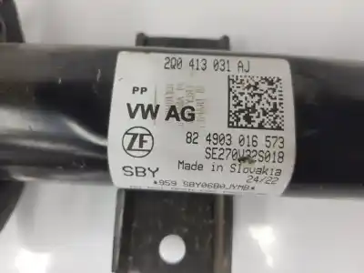 Автозапчастина б/у передній правий амортизатор для seat ibiza 1.0 tsi посилання на oem iam 2q0413031aj  2q0413031aj