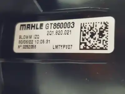 Автозапчасти б/у нагревательный вентилятор за seat ibiza 1.0 tsi ссылки oem iam 2q1820021  2q1820021
