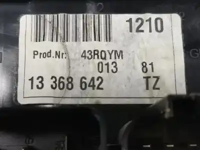 Автозапчасти б/у блок реле/предохранителей за opel astra j (p10) 1.7 cdti (68) ссылки oem iam 13368642  13449208