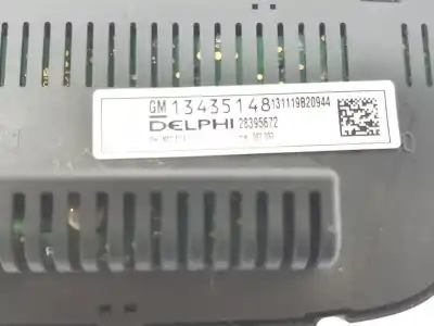 Second-hand car spare part climate control for opel astra j (p10) 1.7 cdti (68) oem iam references 13435148