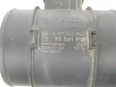 Second-hand car spare part flowmeter for opel astra j (p10) 1.7 cdti (68) oem iam references 55561912