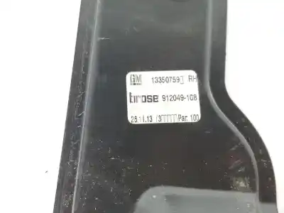 Автозапчасти б/у регулятор стекла переднего правого за opel astra j (p10) 1.7 cdti (68) ссылки oem iam 13350760  13350760