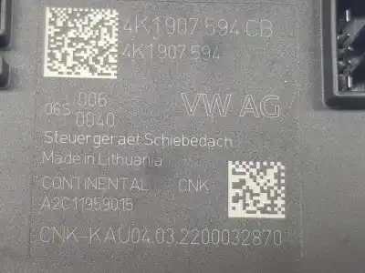 Автозапчастина б/у електронний модуль для seat ibiza 1.0 tsi посилання на oem iam 4k1907594cb  4k1907594cb Автозапчастина б/у електронний модуль для seat ibiza 1.0 tsi посилання на oem iam 4k1907594cb  4k1907594cb