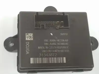 Second-hand car spare part electronic module for volvo v40 1.6 diesel cat oem iam references 31343872  31343872