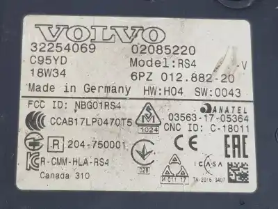 Автозапчастина б/у електронний модуль для volvo v60 familiar 2.0 d посилання на oem iam 32254069  32254069