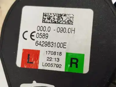 Автозапчастина б/у напіднатяжач подушки безпеки задня права для volvo v60 familiar 2.0 d посилання на oem iam 31462756  31462756