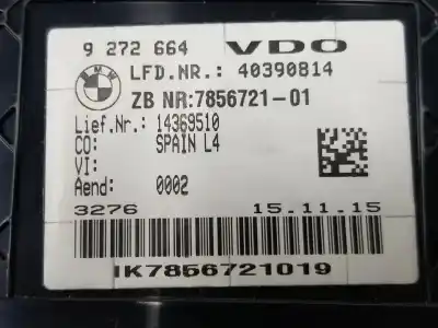 Pièce détachée automobile d'occasion compteur de vitesse tableau de bord pour bmw serie m4 cabrio 3.0 24v références oem iam 62108747338  8747338