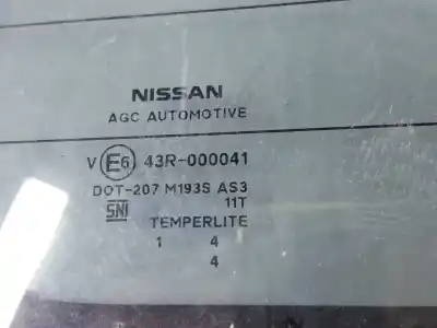 İkinci el araba yedek parçası arka cam için nissan np300 pickup 2.3 dci d oem iam referansları 797004ju1b
