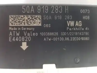 Second-hand car spare part electronic module for seat ibiza 1.6l oem iam references 5qa919283h  5qa919283