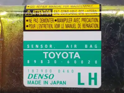 Peça sobressalente para automóvel em segunda mão sensor por toyota land cruiser (j12) 3.0 turbodiesel referências oem iam 8983060020 8983060020 