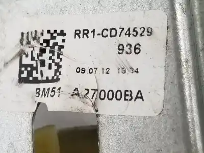 Piesă de schimb auto la mâna a doua mecanism actionare geam spate dreapta pentru ford focus lim. 2.0 tdci referințe oem iam 1870371  bm51a27000be
