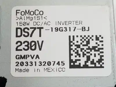 Second-hand car spare part electronic module for ford ranger 2.0 tdci panther oem iam references 2360707  ds7t19g317bj