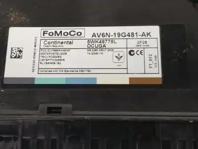 Автозапчастина б/у електронний модуль для ford focus lim. 2.0 tdci посилання на oem iam 1829420  av6n19g481ak
